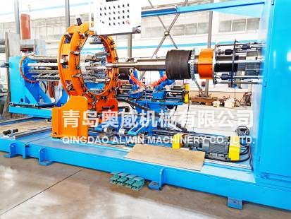 農用胎膠囊反包成型機